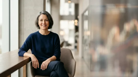 Investisseur serein déleguant la gestion de son épargne retraite en toute confiance