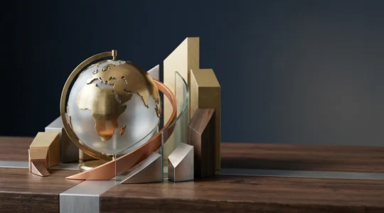 Illustration conceptuelle représentant la stratégie d'investissement en ETF internationaux via l'assurance vie pour optimiser les rendements