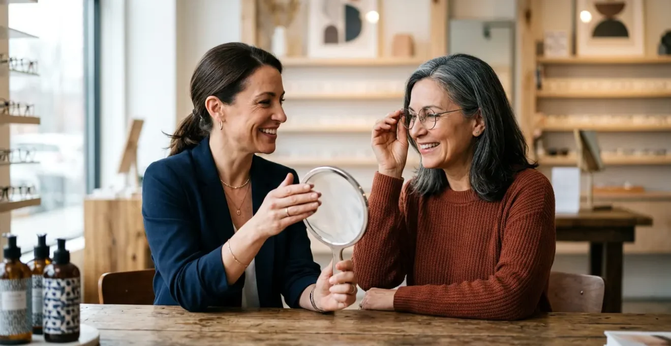 Consultation chez un professionnel de santé pour obtenir des lunettes remboursées intégralement