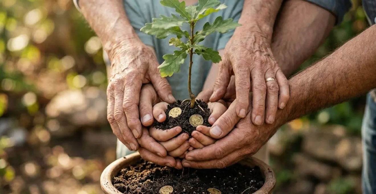 Concept de transmission patrimoniale et de planification financière pour les générations futures